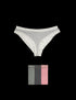 4pk Modal & Lace Brazillian Knickers